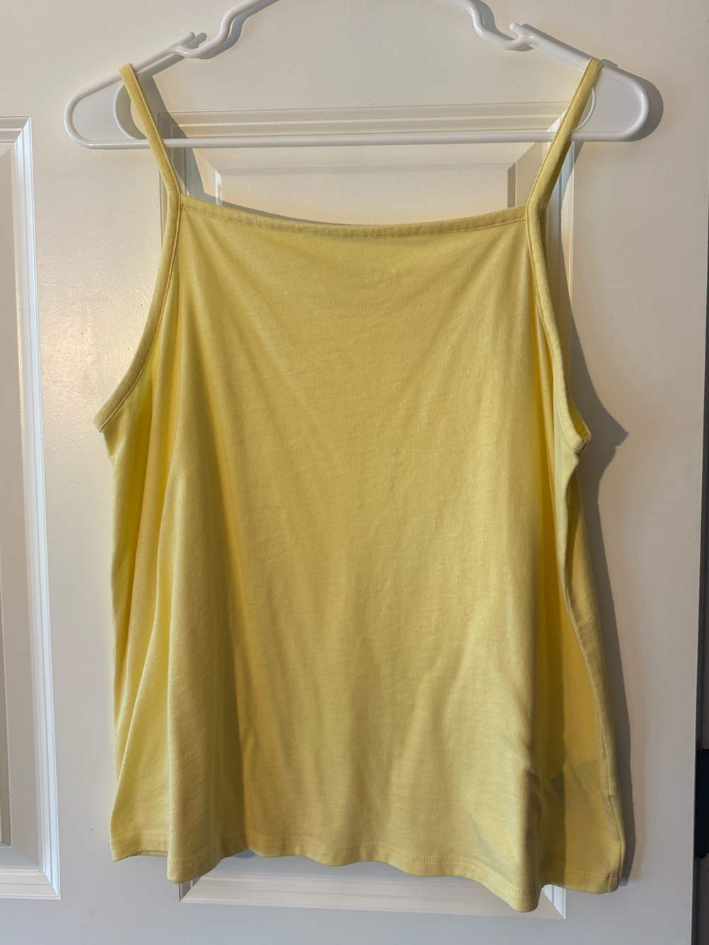 Old Navy Light Yellow Spaghetti Strap Camisole